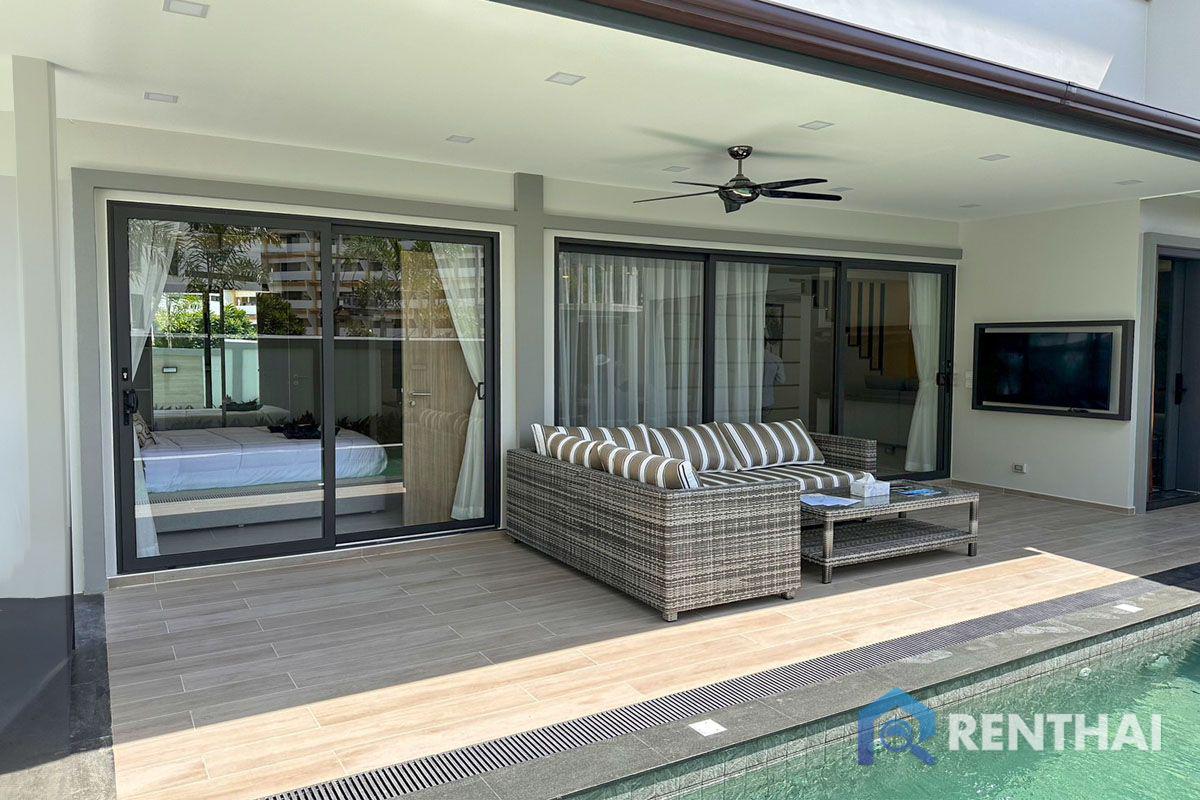 รูป บ้านเดี่ยว 3 ห้องนอนที่ Zensiri Midtown Villa, พัทยา, 18.5 ล้านบาท, สิ่งอำนวยความสะดวกหรูหรา, พร้อมเฟอร์นิเจอร์ครบครัน, พร้อมอยู่เข้าทันที - รูปที่ 25/25