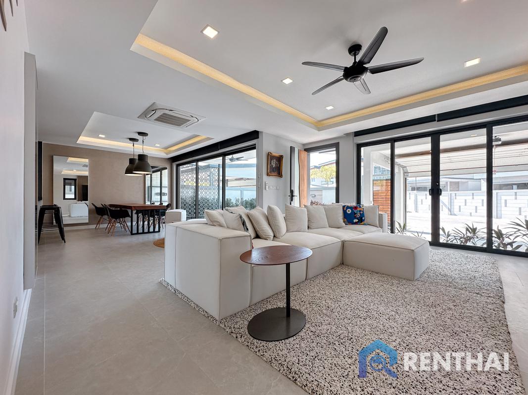 รูป บ้านเดี่ยว 3 ห้องนอนที่ Zensiri Midtown Villa, พัทยา, 18.5 ล้านบาท, สิ่งอำนวยความสะดวกหรูหรา, พร้อมเฟอร์นิเจอร์ครบครัน, พร้อมอยู่เข้าทันที - รูปที่ 6/25