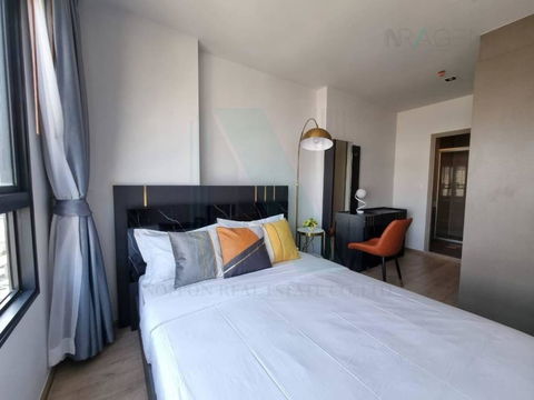 🔺 For Rent Condo IDEO RAMA 9 - ASOKE Building 1, Floor 25,1 bed room, Room size 35 sqm