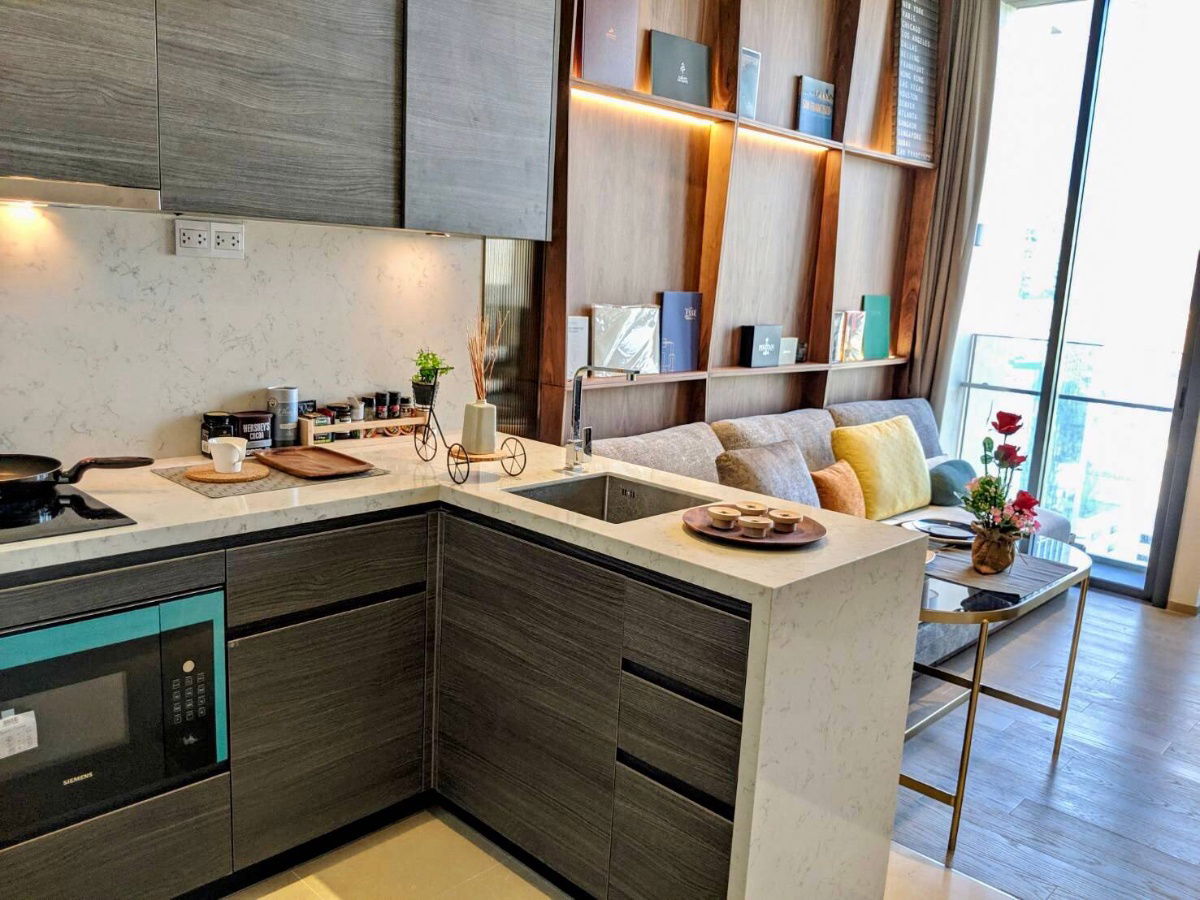 picture For Rent - The ESSE Asoke , Super Luxury 1 bedroom 1 bathroom - 8/9
