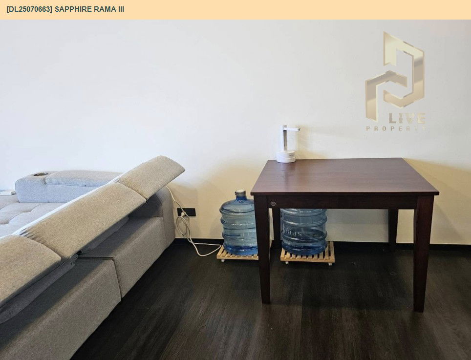 picture DL25070663 Condo for rent, Sapphire Rama III near -, ready to move in, call urgently 0656133286 LineID @534wlwof - 8/15