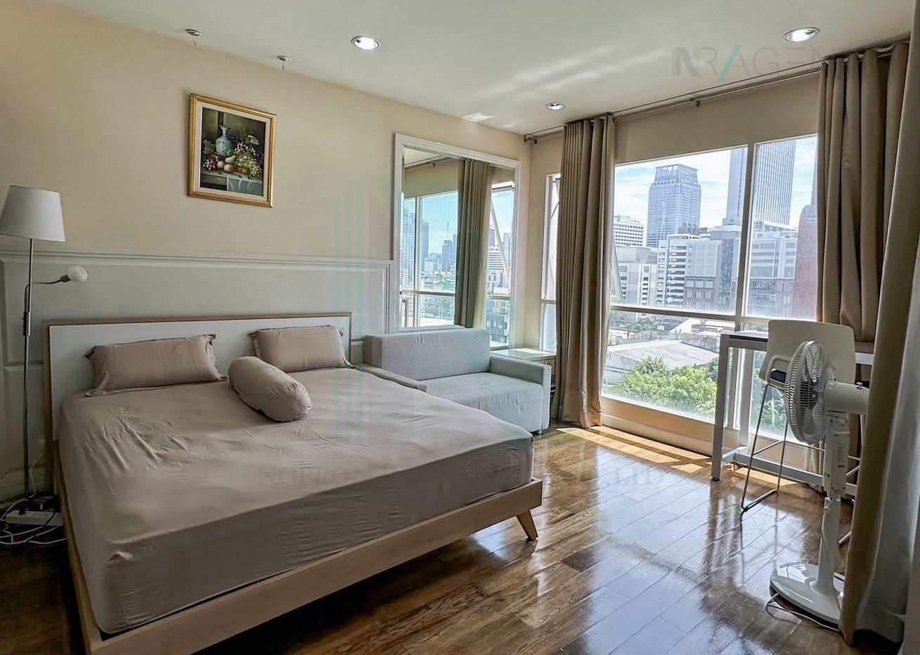 picture 🎉 For rent, The Address Chidlom STUDIO, 10th floor, Building B, near BTS Chidlom. - 8/8
