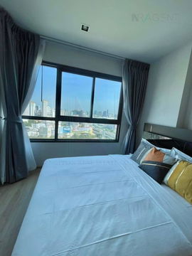 📌 For Rent Condo IDEO RAMA 9 - ASOKE Building 1, Floor 25,1 bed room, Room size 35 sqm