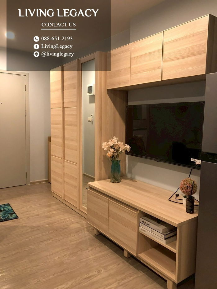 picture SX9QID Condo For Rent Regent Home Bangna 28 Sq.M. Floor 17 Building B line id : @livinglegacy - 4/12