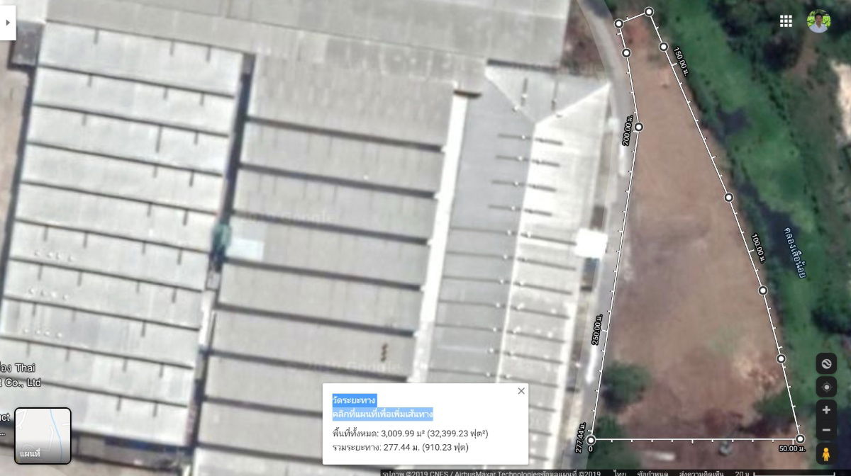 picture Bangna road frontage Land for rent Bangpakong Chachoengsao near Suvarnabhumi airport - 5/5