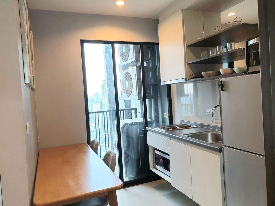 picture WS1562 🏢 For rent THE BASE PARK WEST SUKHUMVIT 77, good location, just 10 minutes walk to BTS On Nut, only 15,500 baht/month. - 3/13