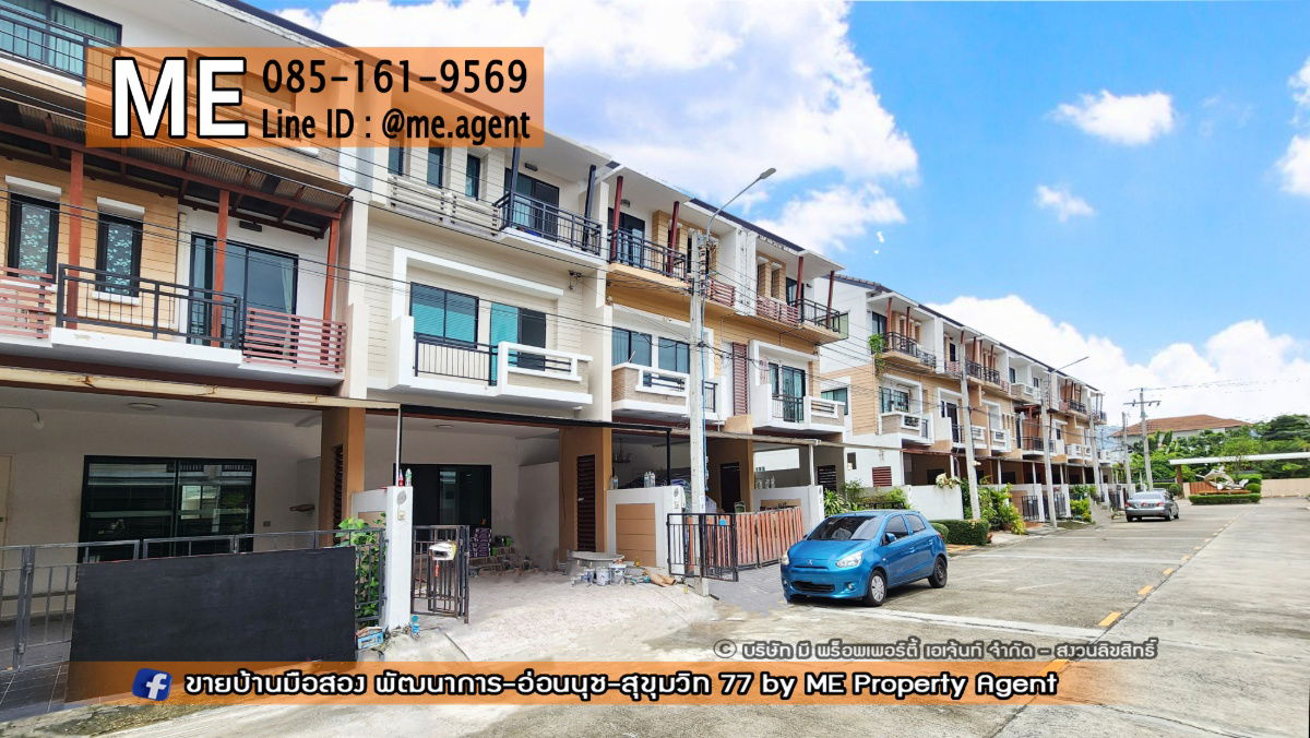 picture For Sale Townhouse, TimeHome On Nut 40, Newly Renovated,main road, good community, only 700 meters from On Nut Road, Call 064-954-9619 (TE22-21) - 24/24