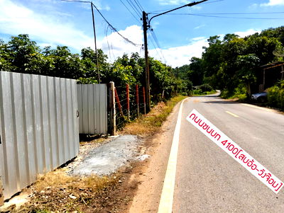 Land for sale Chiang Dao : Full view of the mountain, no buildings blocking the view, good air, quiet.