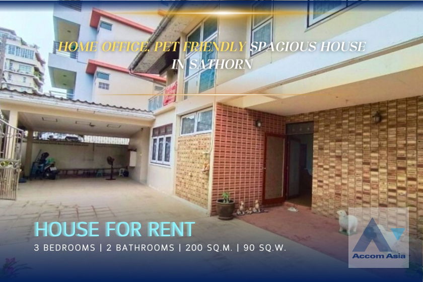 picture 🔼🔽 AccomA 📩 Spacious house with classic charm and greenery in Sathorn (1714115) - 1/20