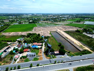 ที่ดิน ถนนราชพฤกษ์ : ขายที่ดิน 40-0-27.5 ไร่ ติดถนนราชพฤกษ์ อำเภอเมือง จังหวัดปทุมธานี