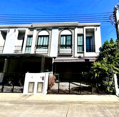 ทาวน์โฮม สมุทรปราการ : 🏠 ทาวน์โฮม 2 ชั้น หลังมุม ราคาดีที่สุดในโครงการ | ชีวาโฮม สุขสวัสดิ์ - ประชาอุทิศ