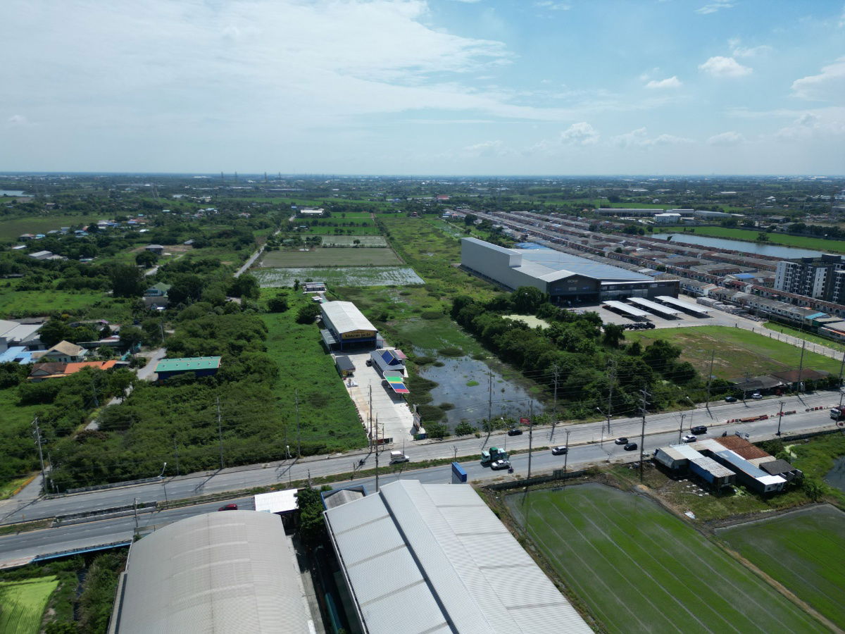 รูป ขายที่ดิน เนื้อที่ 46-2-91.0 ไร่ ติดถนนบางกรวย-ไทรน้อย จังหวัดนนทบุรี - รูปที่ 2/6
