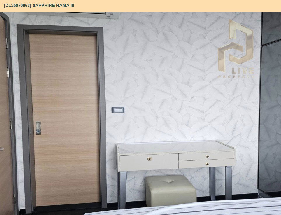 picture DL25070663 Condo for rent, Sapphire Rama III near -, ready to move in, call urgently 0656133286 LineID @534wlwof - 10/15