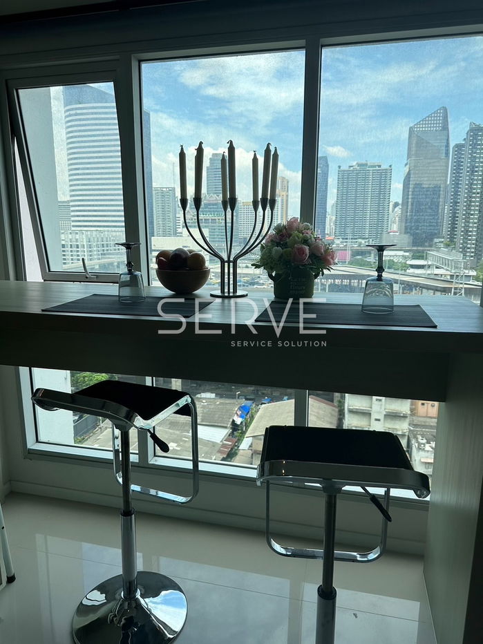picture 15K/Mo 1 Bed Large Room Condo High Rise Good Location  Close to MRT Phra Ram 9 400 m  @ Aspire Rama 9  - 2/9