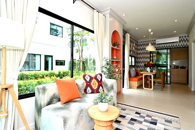 Townhouses for sale Lat Krabang : House for sale Ansiri Ramkhamhaeng Ready-to-Move-in Project by Sansiri