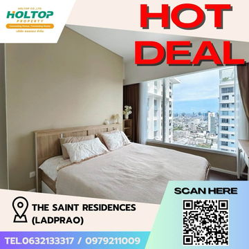 #Z1523 ให้เช่าคอนโด The Saint Residences (Ladprao)
