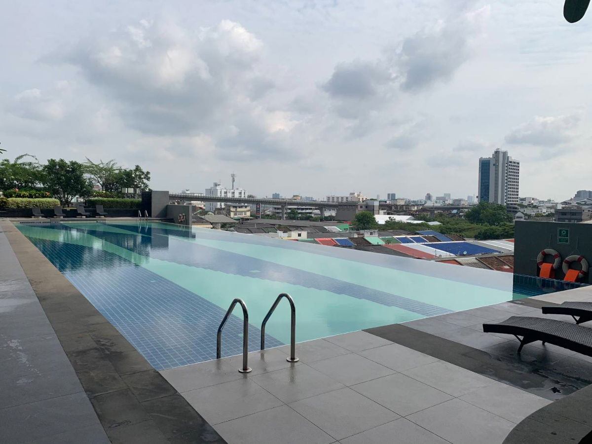 รูป The President สาทร-ราชพฤกษ์ 3  ติด BTS/MRT บางหว้า  ใกล้ม.สยาม 2 ห้องนอน 1 ห้องน้ำ  50 ตร.ม - รูปที่ 11/14