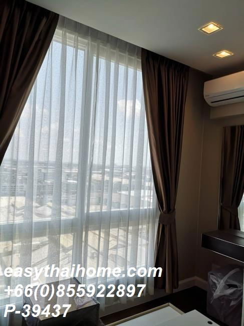 picture P-39437 Condo for rent The Metropolis Samrong Interchange fully furnished (Confirm again when visit).  Line Id: @easythaihome 085-592-2897 - 7/9
