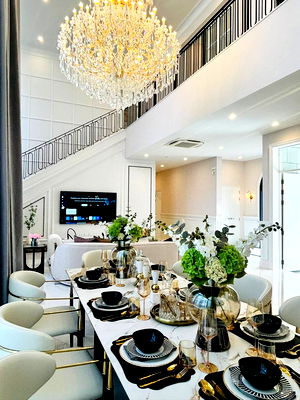 ขายบ้านเดี่ยว : ขายบ้านเดี่ยวในโครงการนาราสิริ กรุงเทพกรีฑา ตกแต่งสวย เหมาะแก่การลงทุนอย่างยิ่ง