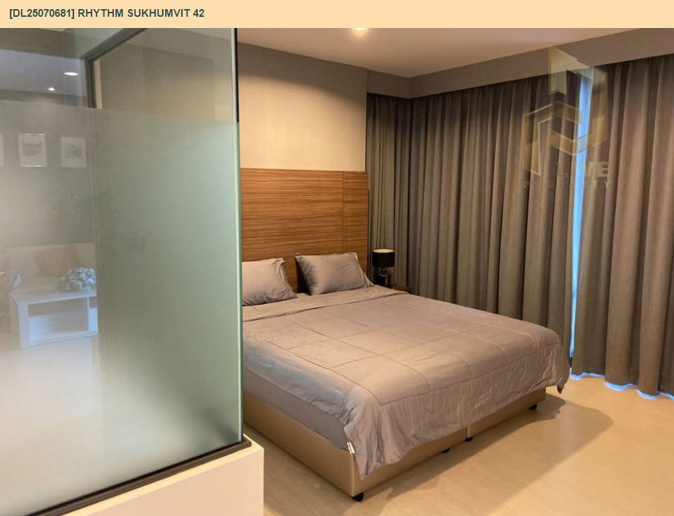 picture DL25070681 Condo for rent, Rhythm Sukhumvit 42 near BTS Ekkamai, ready to move in, call urgently 0656133286 LineID @655ebbvc - 3/12