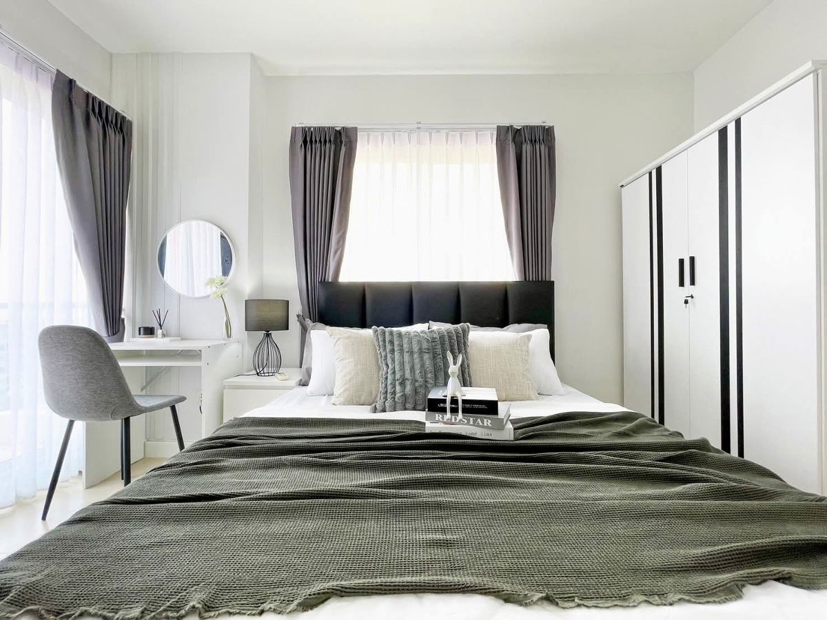 รูป 🍃Condo724200725🍃💥ห้องสุดท้าย! ห้องมุม แยกสัดส่วน สบายไม่อึดอัด 📍𝗖𝗶𝘁𝘆𝗛𝗼𝗺𝗲 𝗦𝗿𝗶𝗻𝗮𝗸𝗮𝗿𝗶𝗻 ตรงข้าม รพ.ศิครินทร์  - รูปที่ 2/19