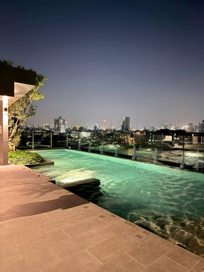 picture 🟢 Condo For Rent 🟢The Moment Ratchada 19 Zone MRT Ratchada Full Furniture 1 bedroom 1 bathroom HOT!! - 9/10