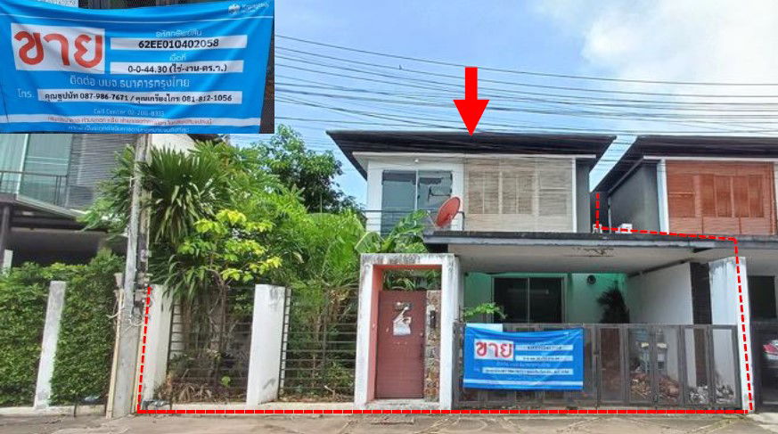 picture บ้านแฝด 177.2 square meter Chonburi Bang Lamung Bang Lamung for 2201000 THB - 1/7
