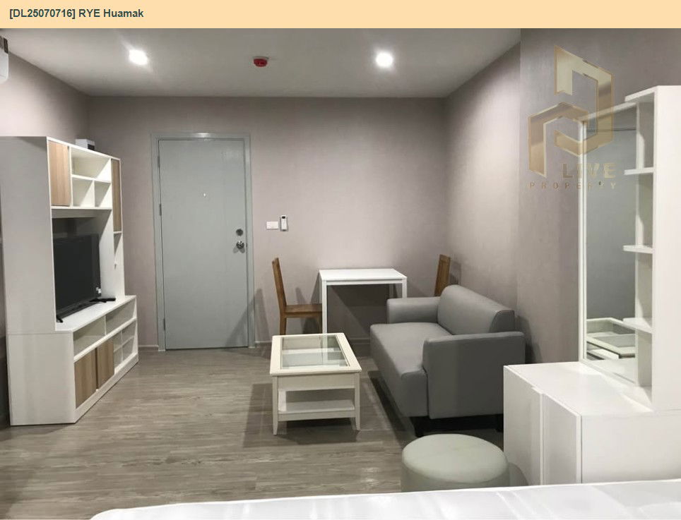 picture DL25070716 Condo for rent, RYE Huamak near AIRPORT RAIL LINK หัวหมาก, ready to move in, call urgently 0656133286 LineID @534wlwof - 2/8