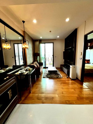 คอนโดให้เช่า : ให้เช่า | 1 ห้องนอน หรู ใกล้ BTS ทองหล่อ พร้อมเข้าอยู่