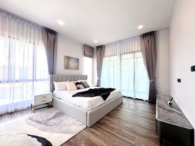 บ้านเดี่ยวให้เช่า : [RENT] HHM0030 บ้านเดี่ยวบุราสิริ กรุงเทพกรีฑา  ( Burasiri Krungthepkreetha )      (แอดไลน์มี @นำหน้า LINE ID :  @056qhbtt)