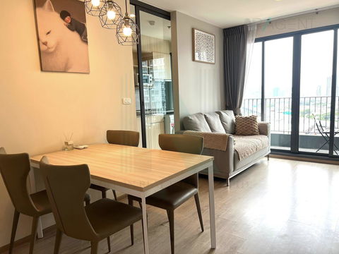 For Rent Condo IDEO O2 Building B, Floor 21,2 bed room, Room size 46.00 sqm