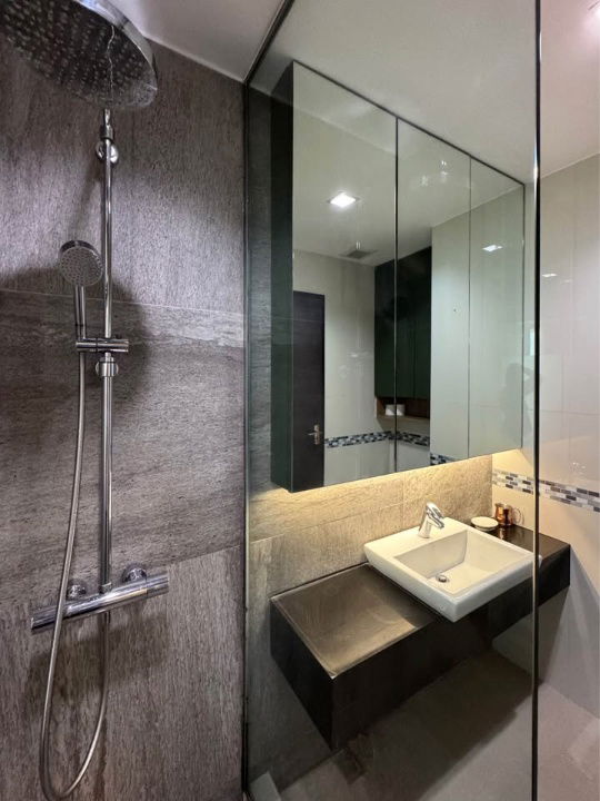 รูป WS1596 🏙 ให้เช่า Ideo Q Phayathai ห้อง Duplex เพดานสูง วิวสวยโล่ง ชั้นสูง เพียง 38,000 บาท / เดือน - รูปที่ 23/24