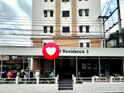 Apartment building for sale ChiangMai Provincial Court : Apartment for sale, 86 rooms, prime location, corner, on 2 roads, near Rajabhat University, Central Festival shopping mall