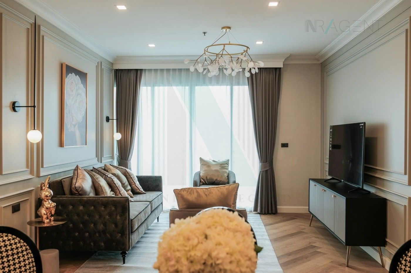 picture For Rent Condo NUSASIRI GRAND Building ฺB, Floor 18,2 bed room, Room size 155.00 sqm - 1/8