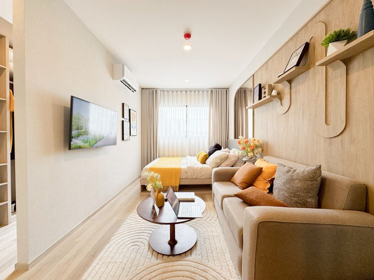 รูป 📣ขายคอนโด_Type 1 Bed 24 sqm คอนโดใหม่พร่อมอยู่ ใกล้มขแค่ 5 นาที* - รูปที่ 3/6