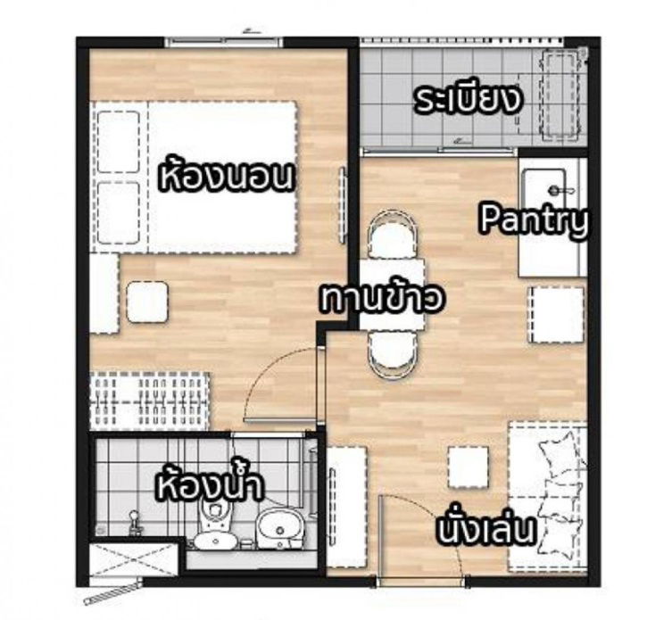 รูป 🏢 ขายคอนโด : Plum Condo Chaengwattana Station (พลัม คอนโด แจ้งวัฒนะ สเตชั่น)   รหัสทรัพย์ | 📌 LNP-C8526  - รูปที่ 8/17