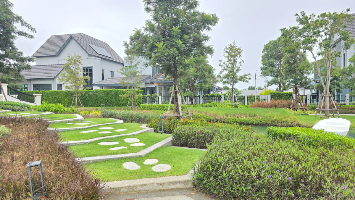 picture 🔥Show House for Sale‼️  Single House No. 8/4 at Saransiri Thientalay 30 Modern Farmhouse Style in a prime location near the heart of the city - 24/27