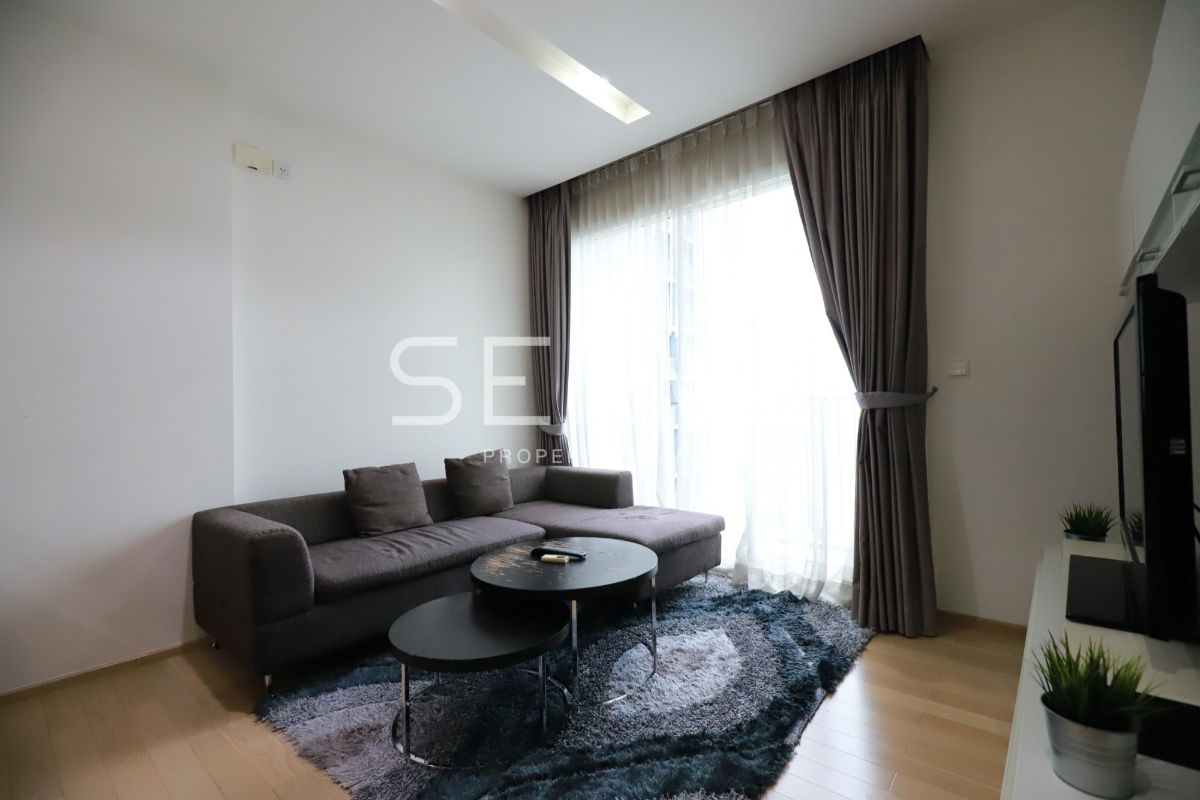 picture Large Room 1 Bed 51.2 sq.m. High Fl. 20+ Good Location Close to BTS Thong Lo 150 m. at Siri at Sukhumvit Condo / Condo For Rent - 1/11