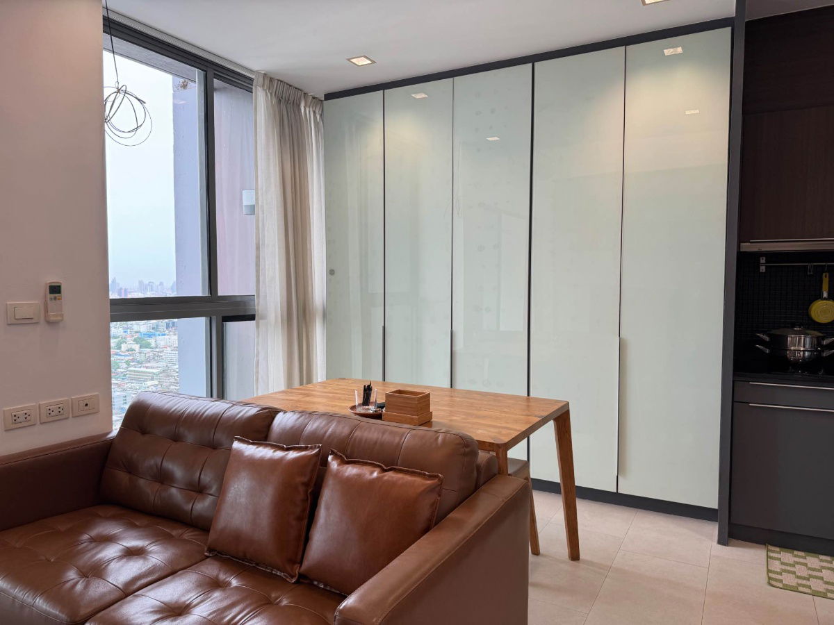 รูป ให้เช่าคอนโด ไอดีโอ คิว พญาไท อาคาร 1 ชั้น 37 Duplex ขนาด 63.00 ตรม ใกล้ BTS พญาไท - รูปที่ 6/10