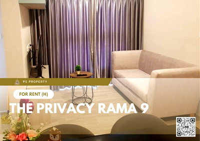 Condos for rent : For rent ✨ The Privacy Rama 9 ✨ 2 bedrooms, fully furnished and equipped with appliances, near airport link