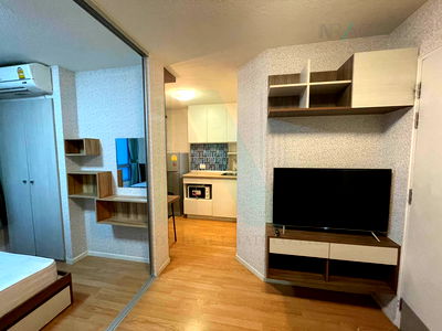 Condos for rent Lat Krabang : 📌 For Rent Condo LUMPINI VILLE ONNUT - LAT KRABANG Building C, Floor 4,1 bed room, Room size 23 sqm