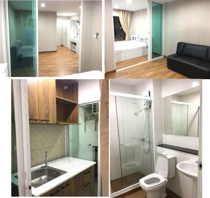 รูป ให้เช่า 1นอน28ตรม7000บ มีเครื่องซักผ้า รีเจ้นท์โฮม บางซ่อน เฟส 27 Regent Home Bangson - รูปที่ 4/4