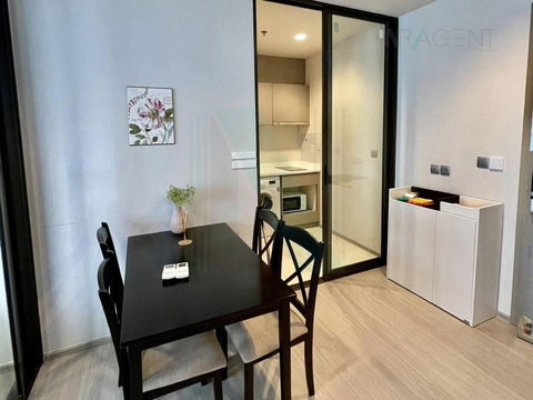 🔺 For Rent Condo LIFE ASOKE - RAMA 9 Building A, Floor 32,1 bed room, Room size 35.00 sqm