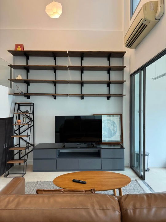 รูป WS1596 🏙 ให้เช่า Ideo Q Phayathai ห้อง Duplex เพดานสูง วิวสวยโล่ง ชั้นสูง เพียง 38,000 บาท / เดือน - รูปที่ 9/24