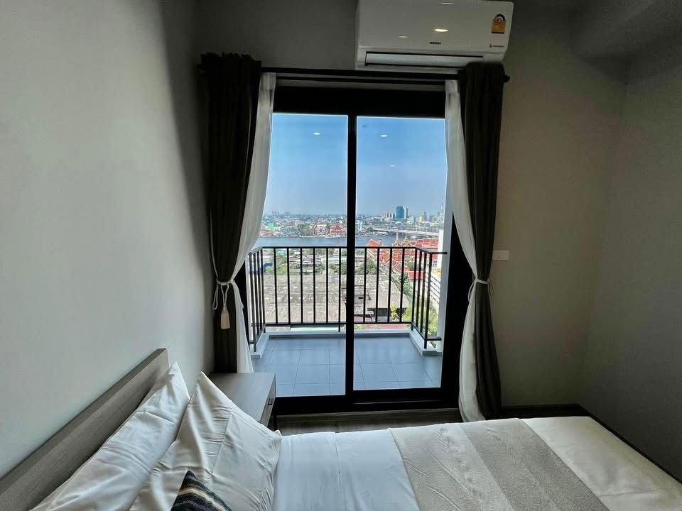 รูป ให้เช่าคอนโด Chapter One Flow บางโพ วิวแม่น้ำห้องขนาด 45 ตรม. 1 bed plus ห้องเอนกประสงค์ทำเป็นห้องนอนเล็ก ชั้น 17  - รูปที่ 5/12