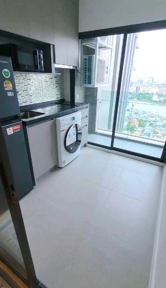 รูป ให้เช่า คอนโด | วิวแม่น้ำ คุ้มสุดในโครงการ “The CLEV Riverline Chaophraya - Wongsawang” 31 ตร.ม. ใกล้ MRT แยกติวานนท์ - รูปที่ 5/13