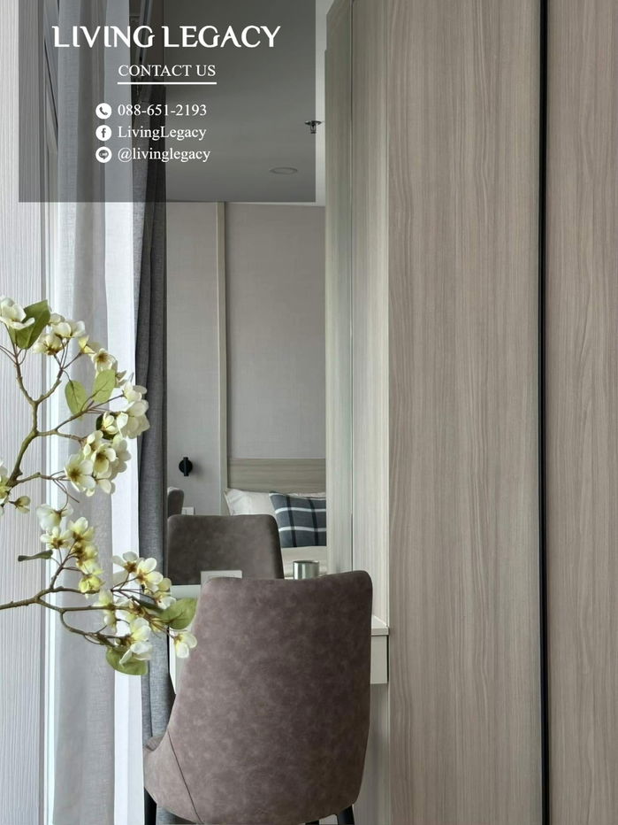 picture SMO3EY Condo For Rent Supalai Veranda Ramkhamhaeng 28 Sq.M. Floor 7 Building A line id : @livinglegacy - 6/9