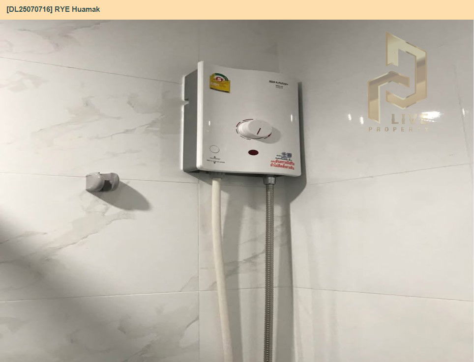picture DL25070716 Condo for rent, RYE Huamak near AIRPORT RAIL LINK หัวหมาก, ready to move in, call urgently 0656133286 LineID @534wlwof - 8/8