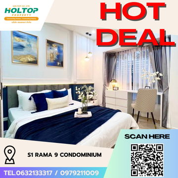 #R5299 Condo for rent S1 Rama 9 Condominium