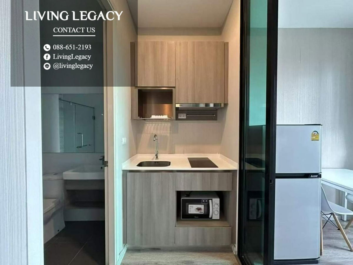 picture SN92L1 Condo For Rent KnightsBridge Collage Ramkhamhaeng 31 Sq.M. Floor 20 line id : @livinglegacy - 7/7